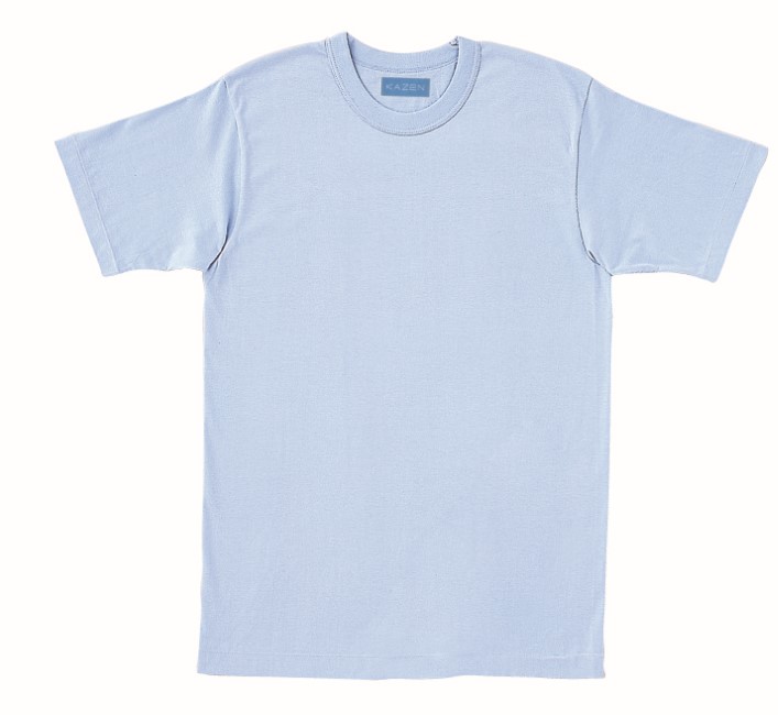 KAZEN　綿100％Tシャツ　6色展開